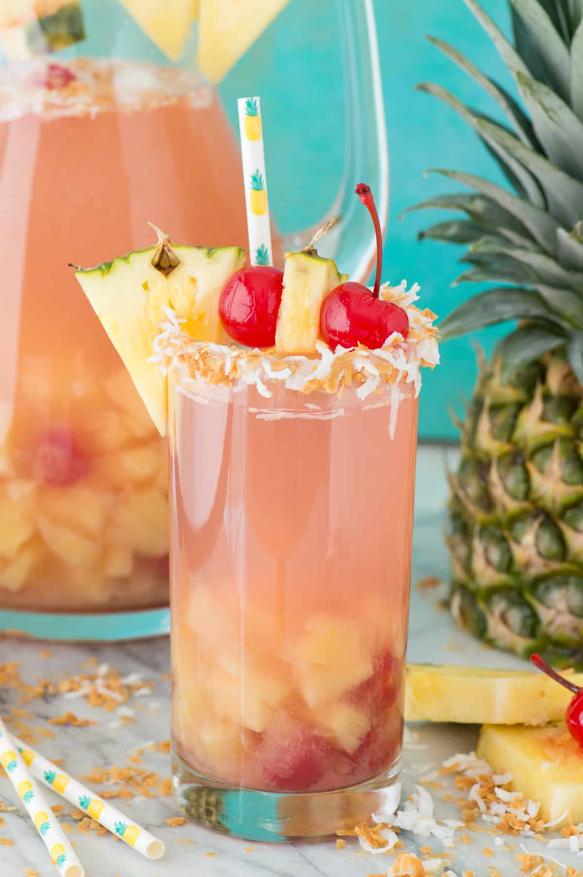 Pina Colada Sangria wine