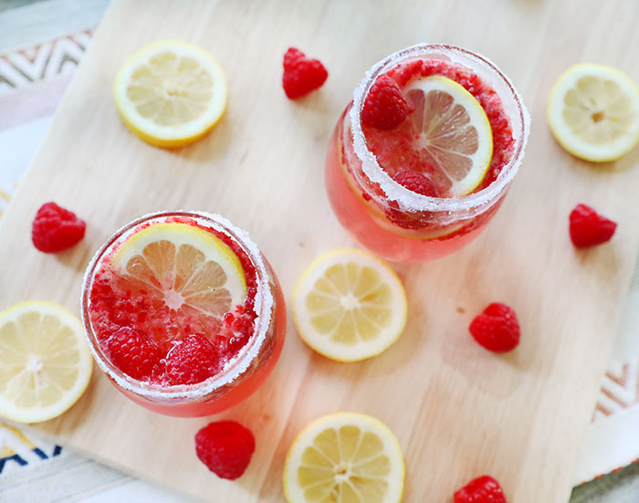 Raspberry Limoncello Prosecco