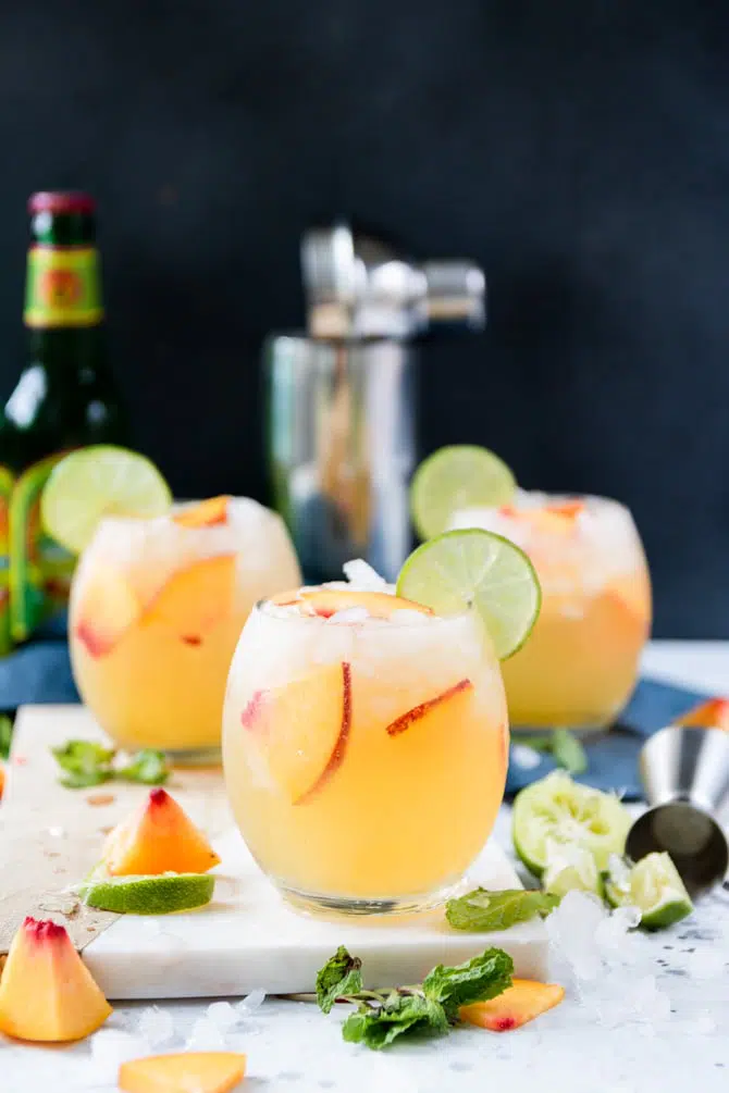 Peach Moscow Mule