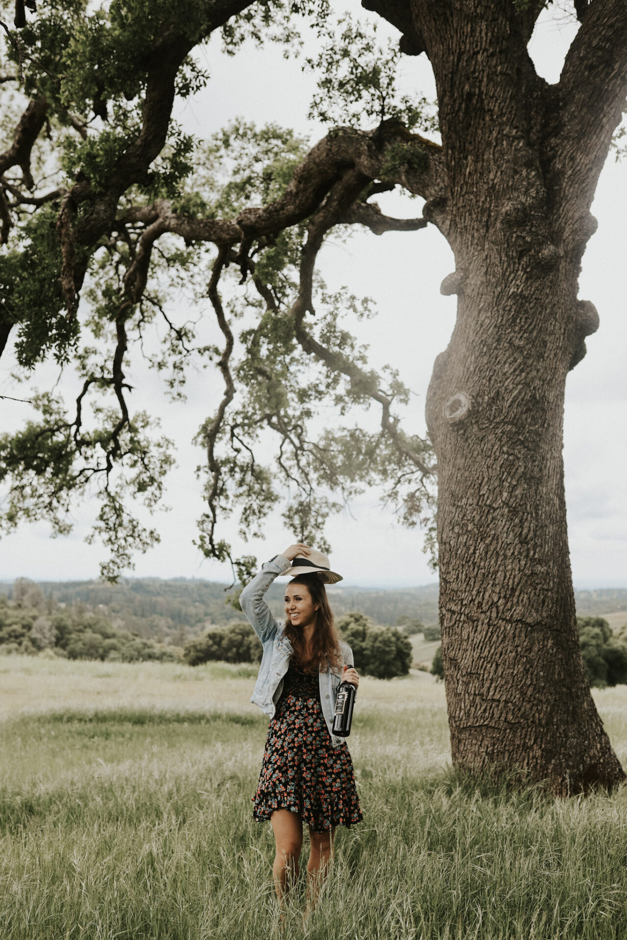 Paige at Rubidoux Ridge tasting room