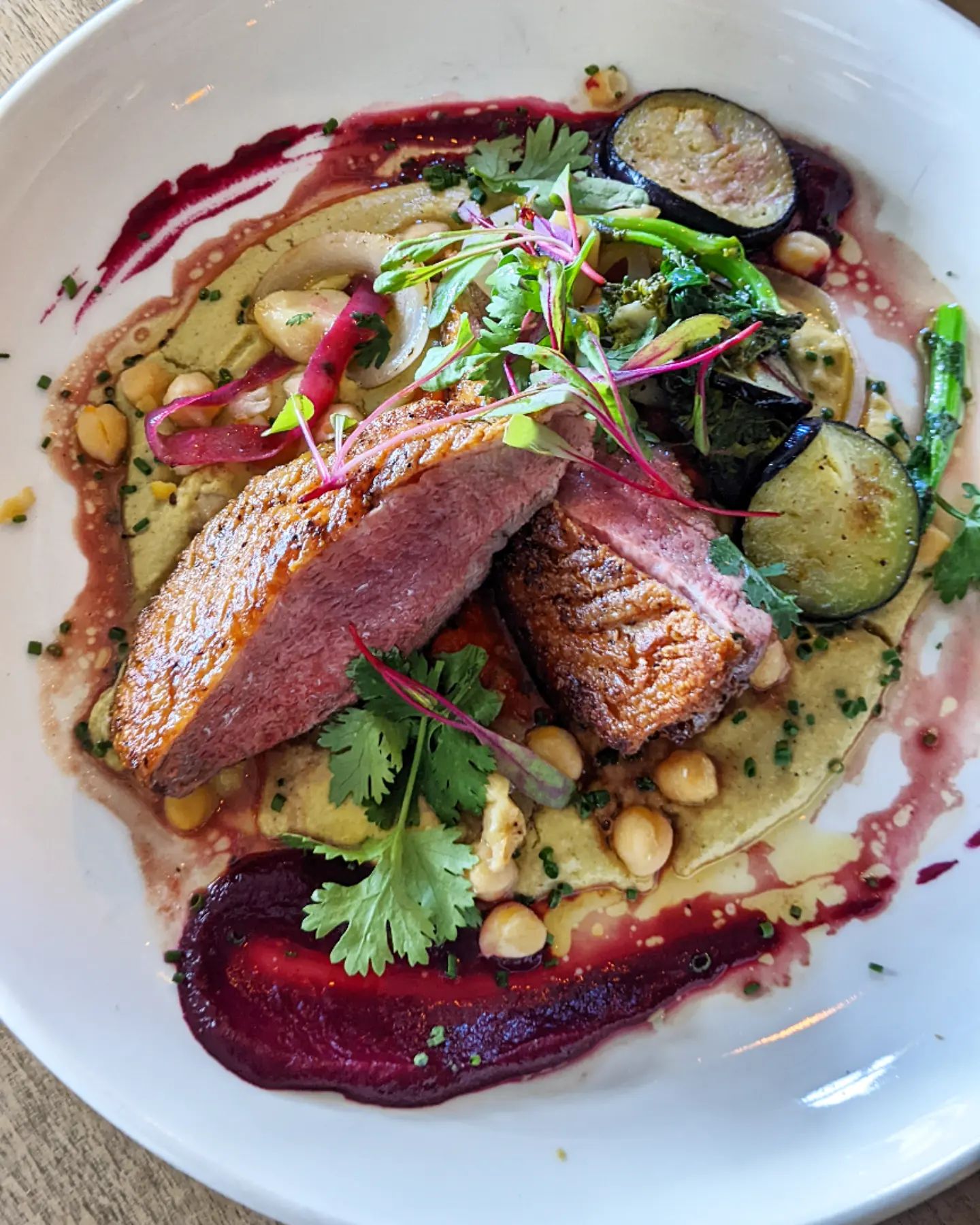 Steak dish at Diavola