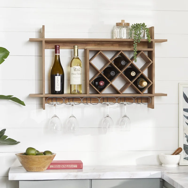 hanging wine rack