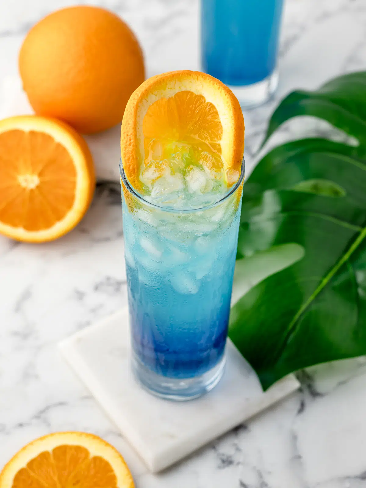 Blue Lagoon Mocktail