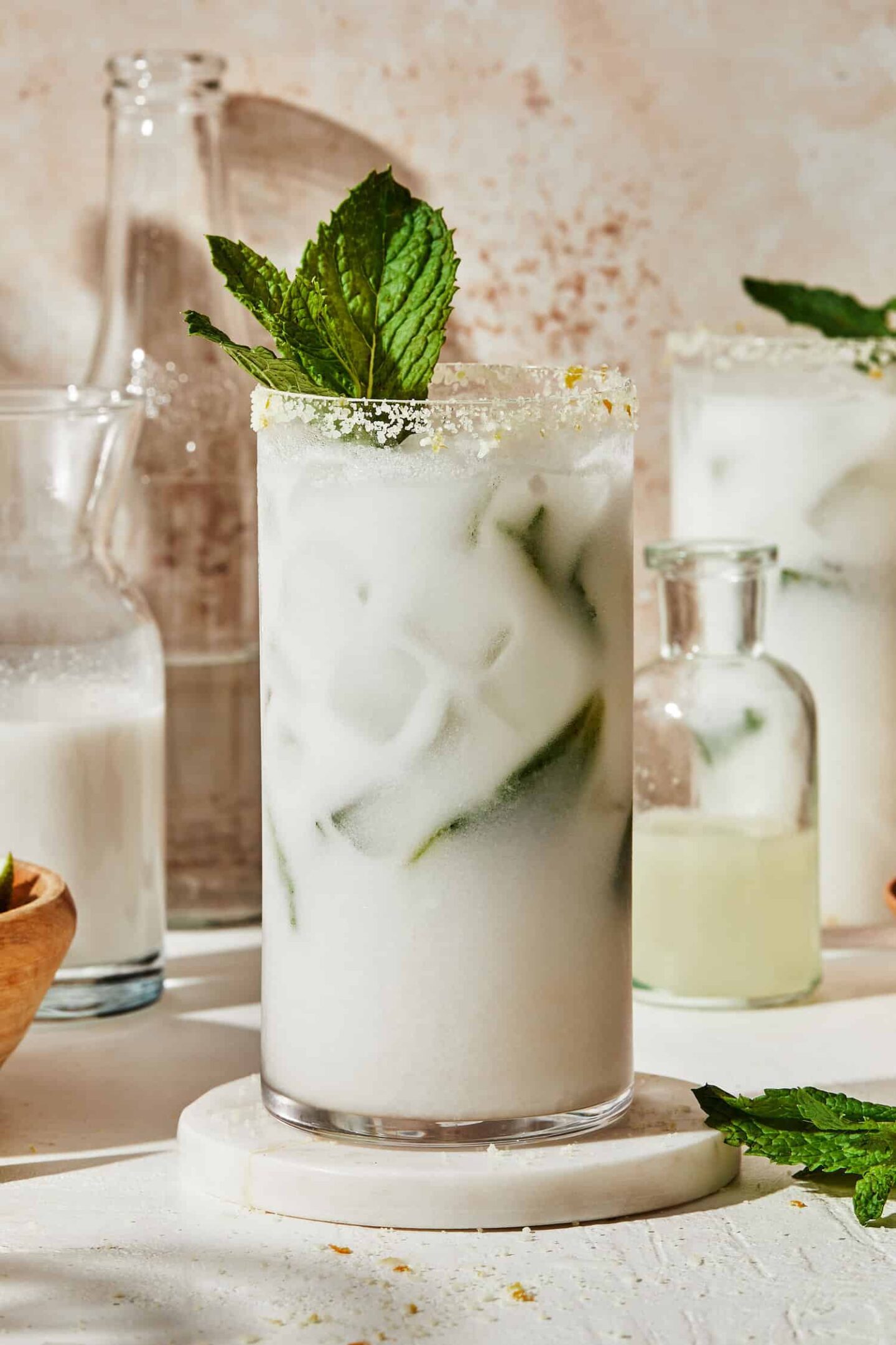 Coconut Mojito Mocktail