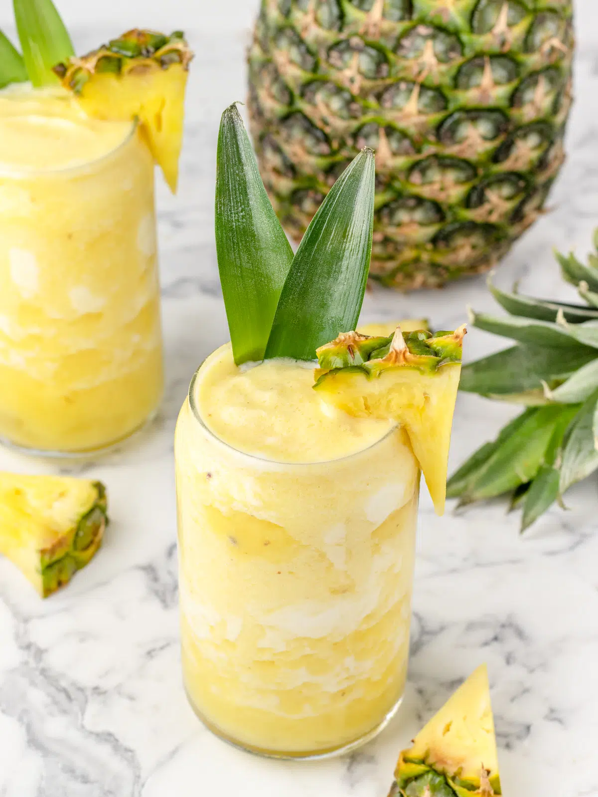 Pina Colada Mocktail with Non Alcoholic White Rum