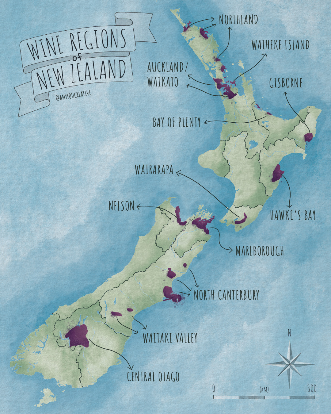new zealand sauvignon blanc wine map