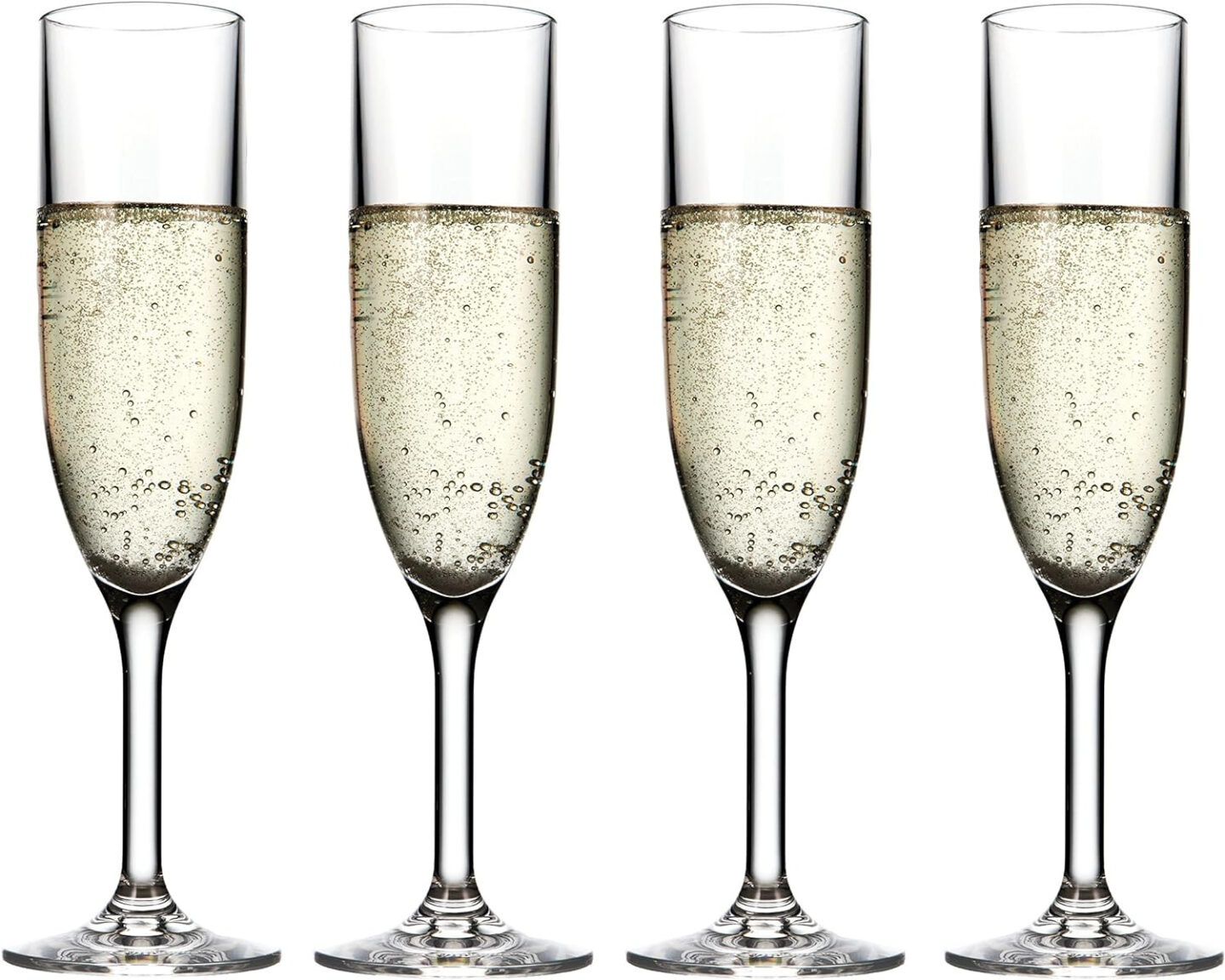 Unbreakable Champagne flutes