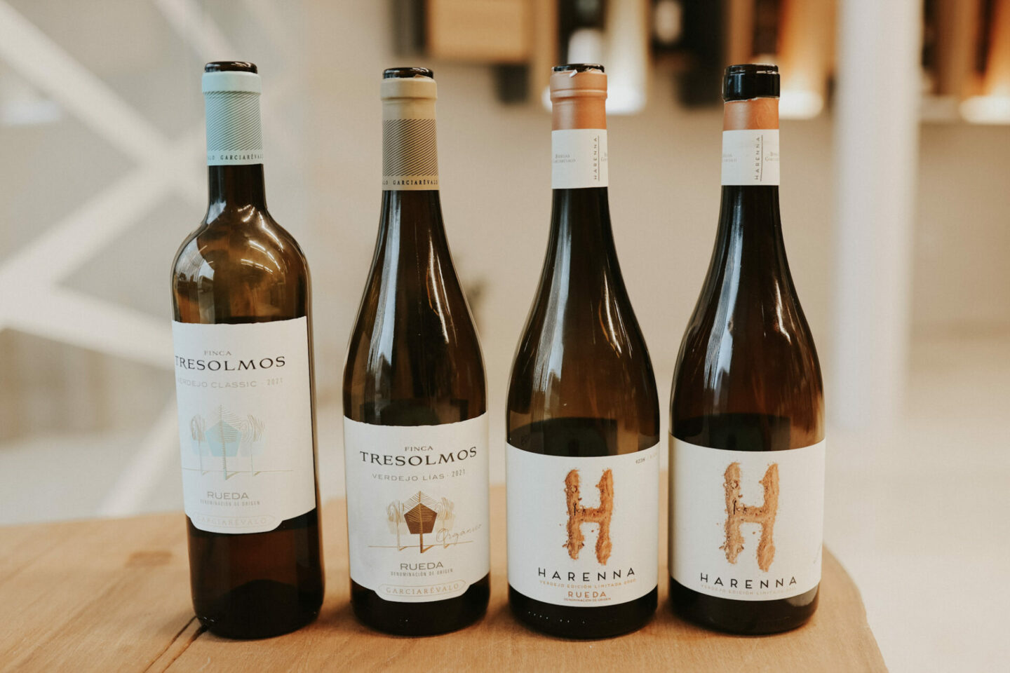 A lineup of white wines from Spain
