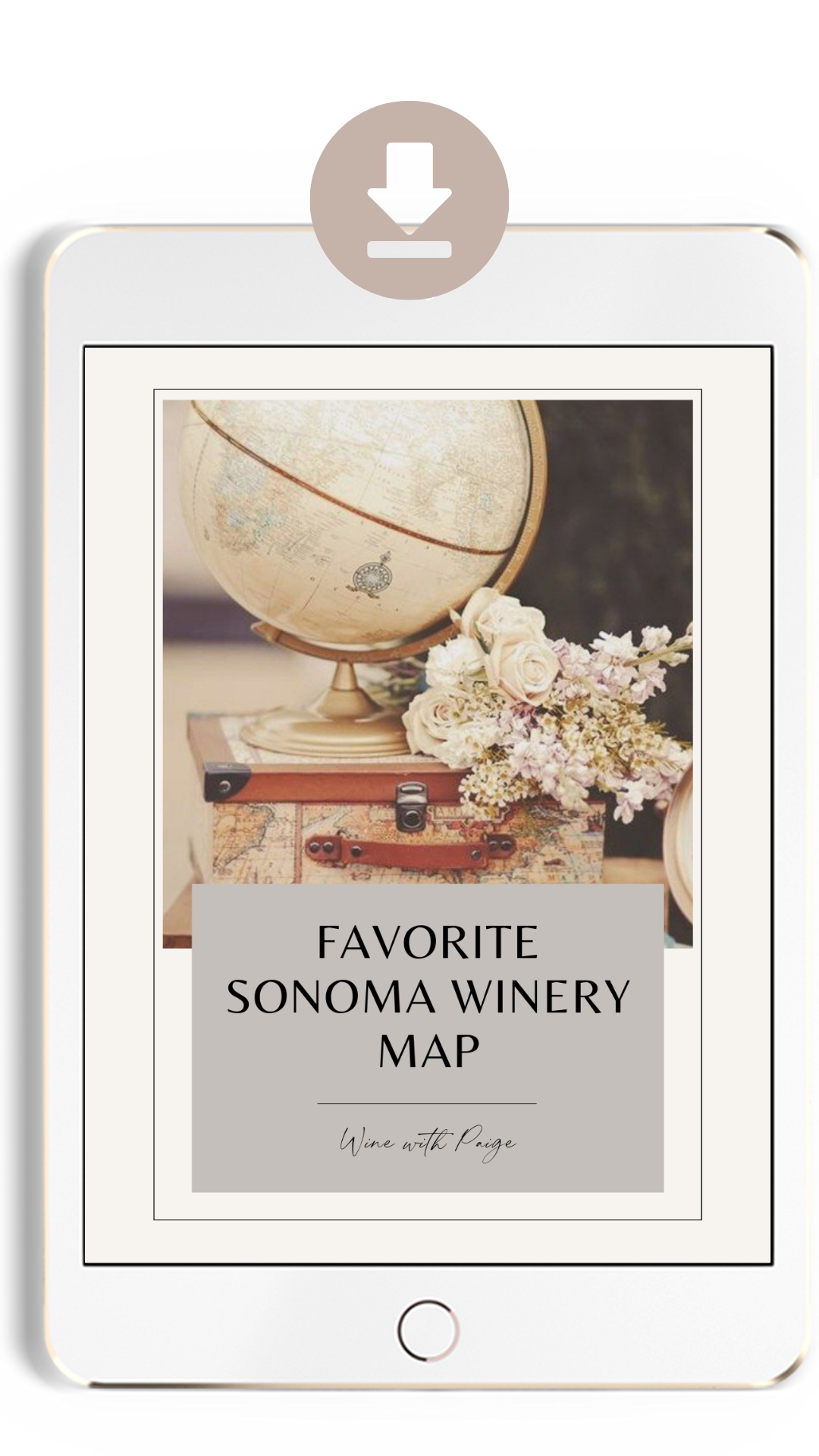 favorite sonoma winery map downloadable cover