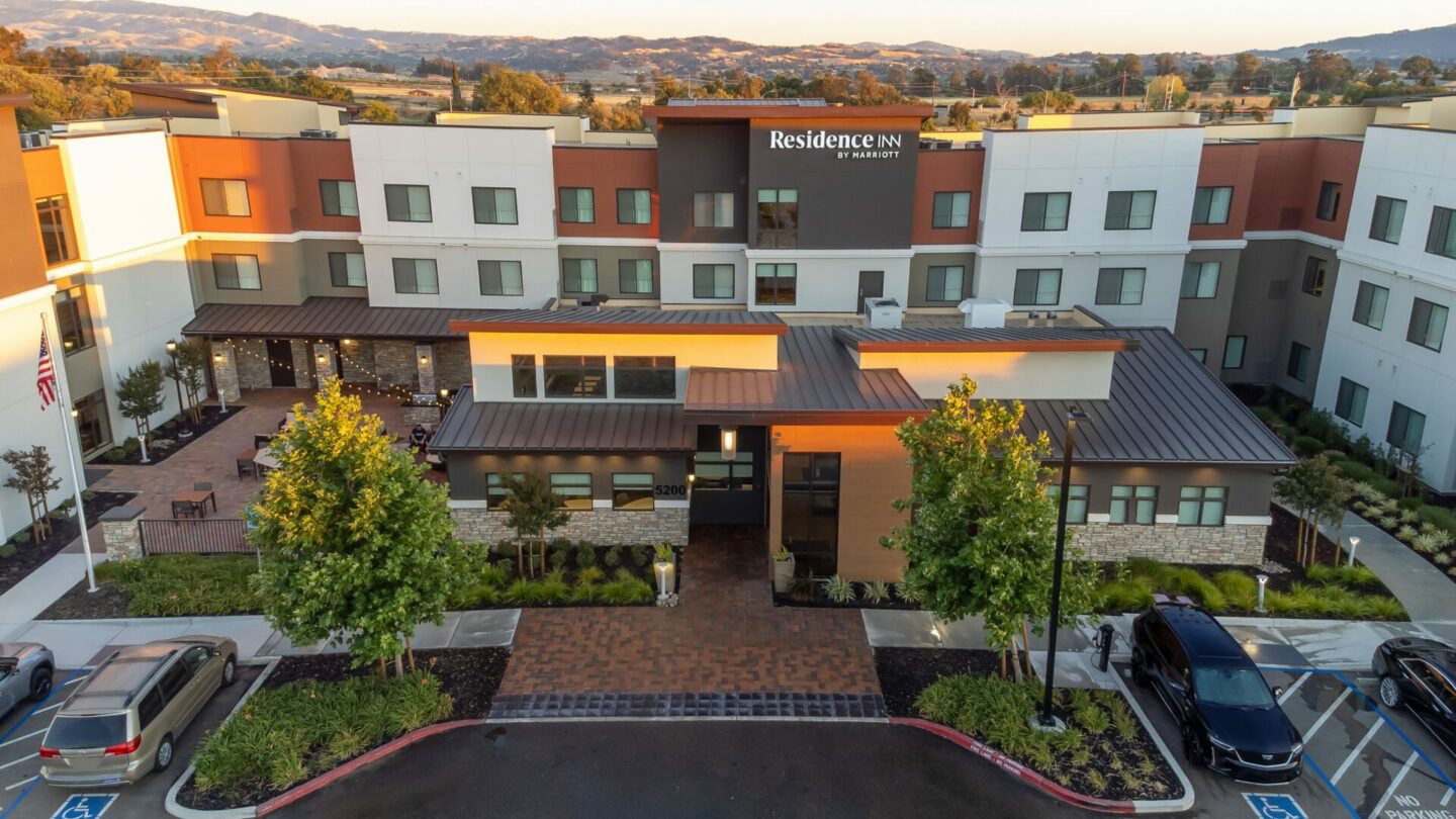 Exterior view of the Residence Inn Livermore