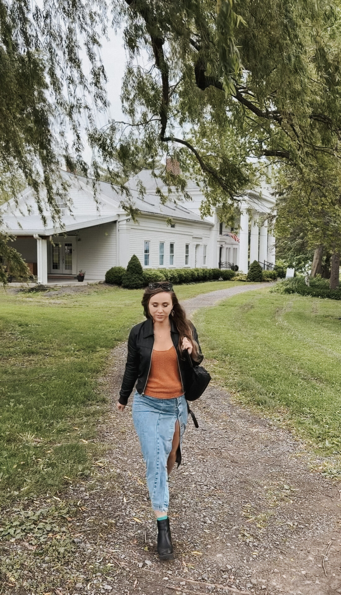 Paige at Miles Cellars in Finger Lakes, NY