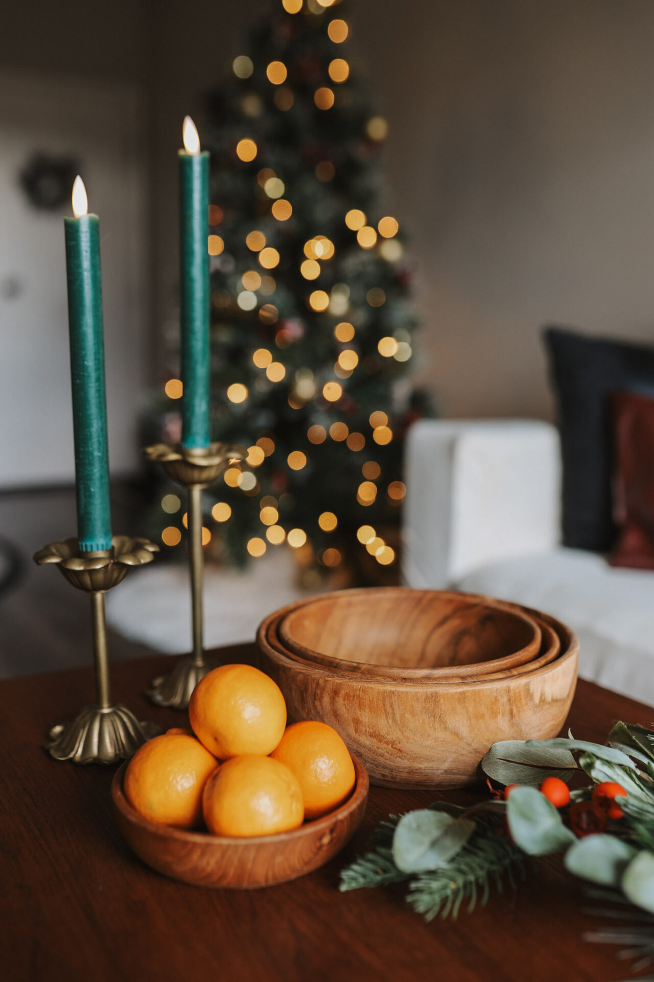 Cove Home Teak Nesting Bowls