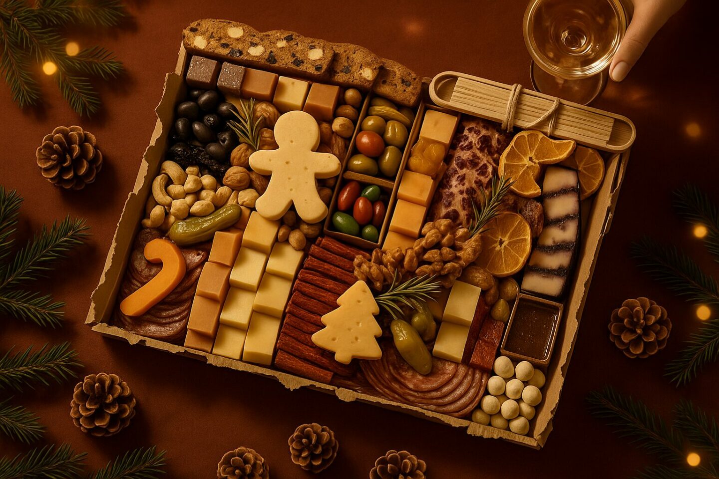 boarderie holiday charcuterie board
