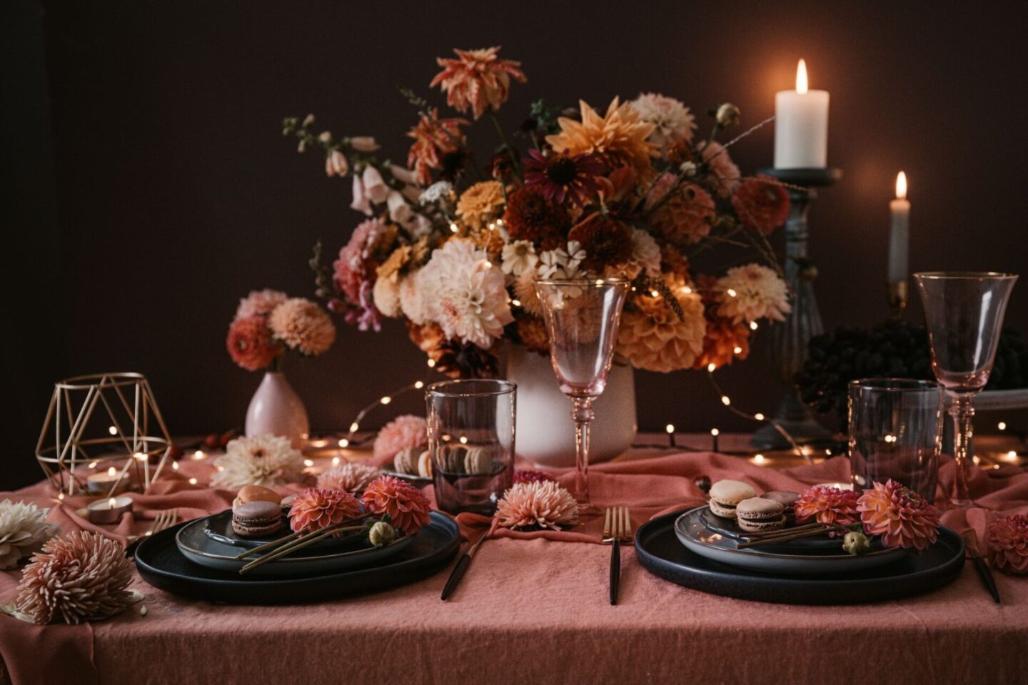 How to Create a Fall-Inspired Tablescape for a Cozy Wine Night