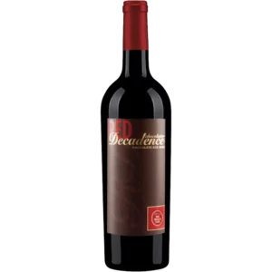 Red Decadence Wine Bottle