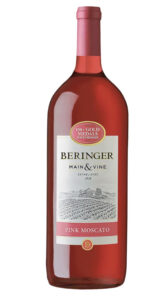 Ruby red pink moscato from beringer main and vine
