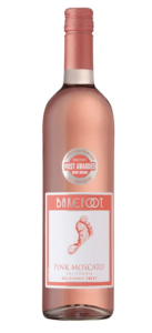 Barefoot Pink Moscato bottle